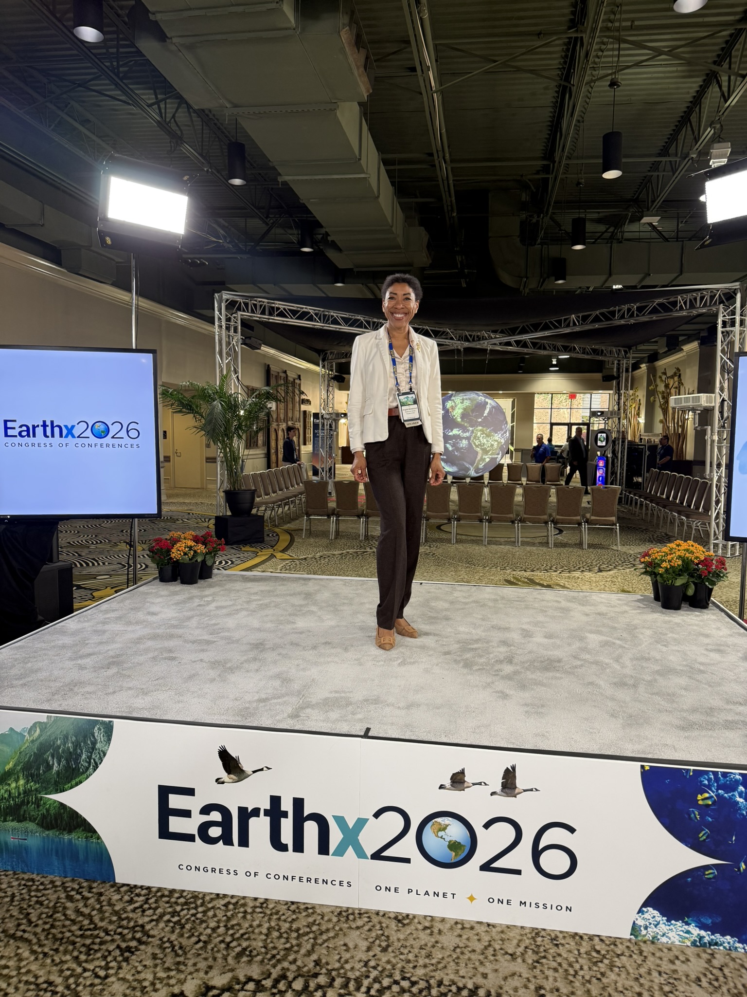 Angela at EarthX 2026