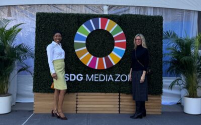 An Afternoon at the United Nations: Inside the SDG Media Zone