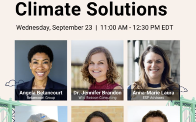 Angela Betancourt Joins COMPASS Panel at Climate Week NYC 2026